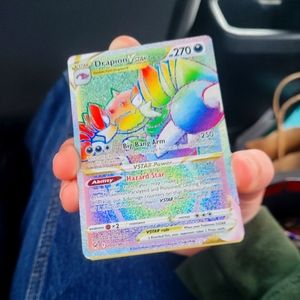 Drapion vstar, pokemon, rainbow rare